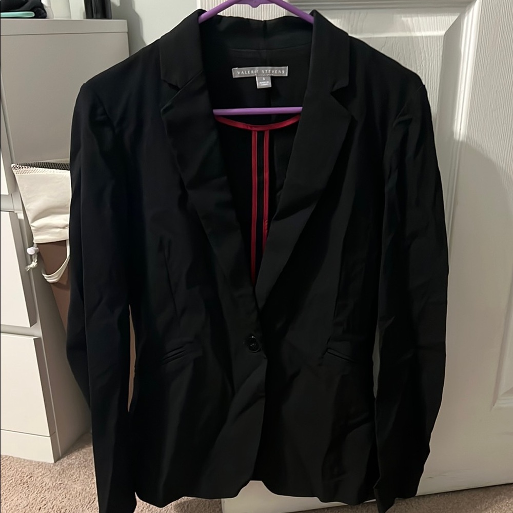 Valerie Steven’s Black Blazer